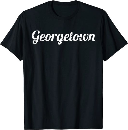Georgetown Washington DC, Retro Vintage T-Shirt