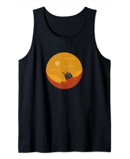 Percy Rover Lands On Mars Tank Top