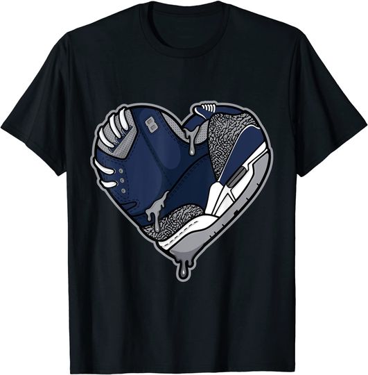 SNK Heart Tee to match Georgetown T-Shirt