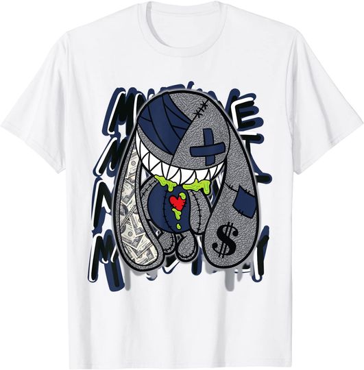 Money Bunny Graphic Tee Match Georgetown T-Shirt