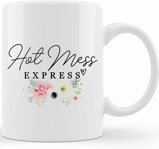 Hot Mess Express Ceramic Novelty Coffee Mug
