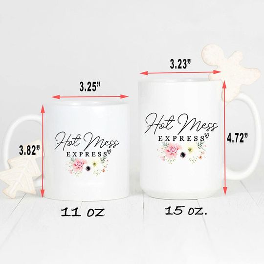 Hot Mess Express Ceramic Novelty Coffee Mug