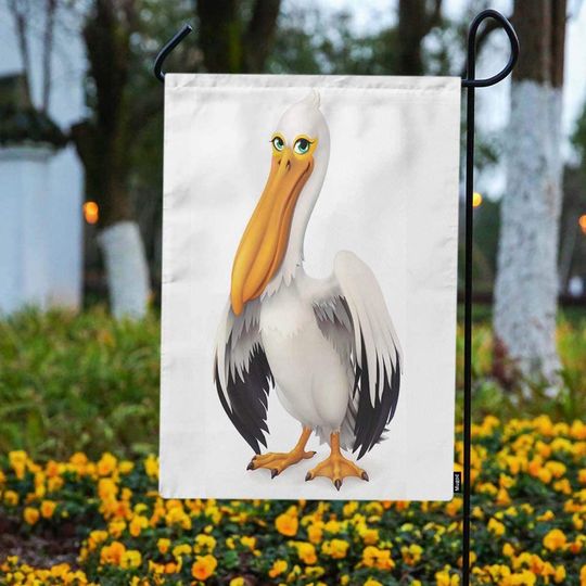 Happy Time Garden Flag Sloth
