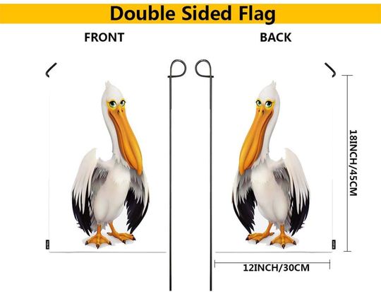 Happy Time Garden Flag Sloth