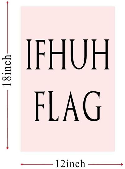 Camping Rules Wake Up Smiling Garden Flag