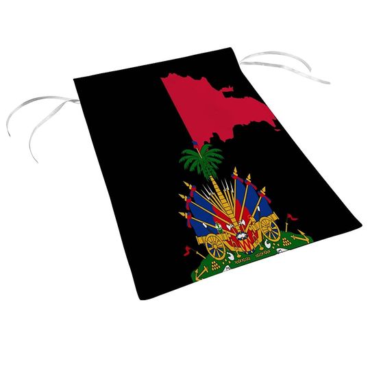 Map Of Haiti Garden Flag
