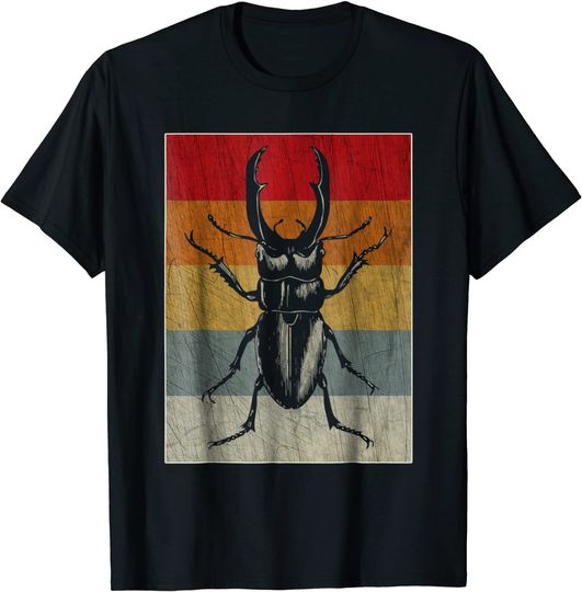 Retro Bug Insect Style T Shirt