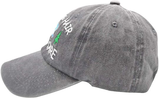 Camping Hair Don't Care Cap RV Camper