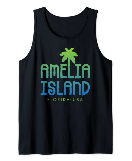Amelia Island Florida Beach Tank Top