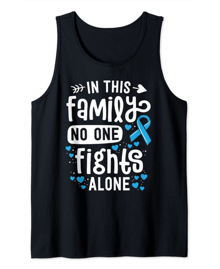 Discover Prostate Cancer Awareness In This Family No One Fight Alone Tank Top
