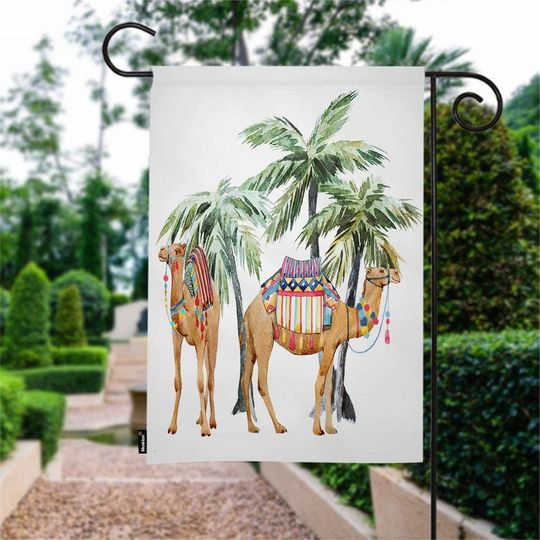 Camel Garden Flag Wild Animal Tropical