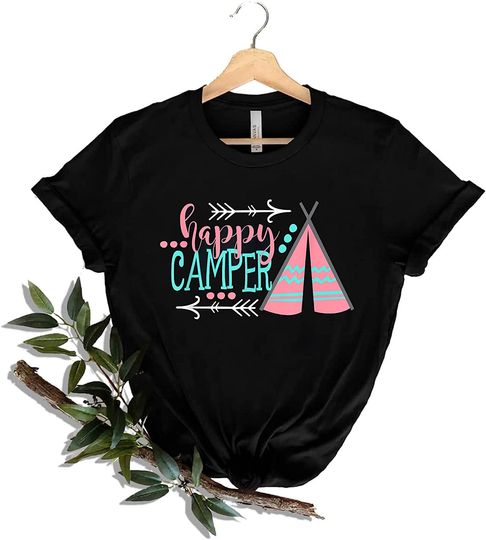 Happy Camper T-shirt Tent