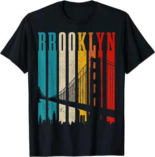 Discover Brooklyn Bridge Vintage T-Shirt NY New York City NYC