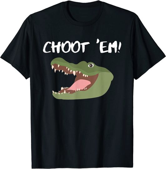 Discover Troy Swamp Choot Em' Alligator Gator Hunting T-Shirt