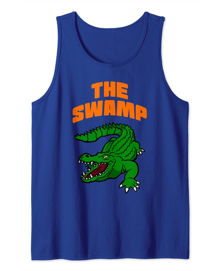 Discover The Swamp Gator Florida Tank Top