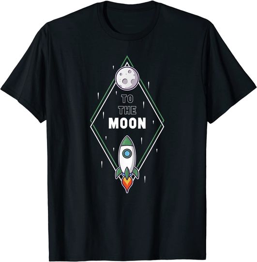 To The Moon Wallstreetbets Inspired T Shirt