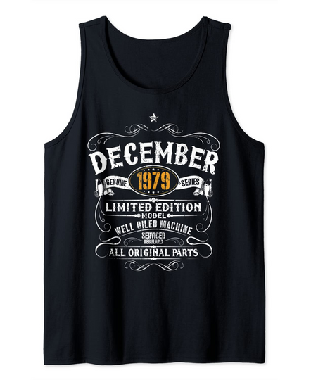 Discover December 1979 40 Years Vintage Tank Top