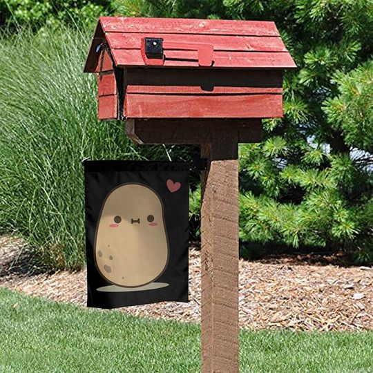 Potato In Love Garden Flag, Outdoor Decoration