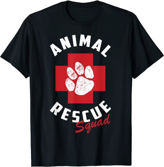 Cool Animal Rescue Squad ,Veterinary Team Lover Gift T-Shirt