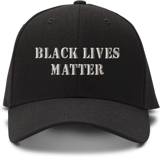 Baseball  Black Lives Matter Embroidery Dad Cap