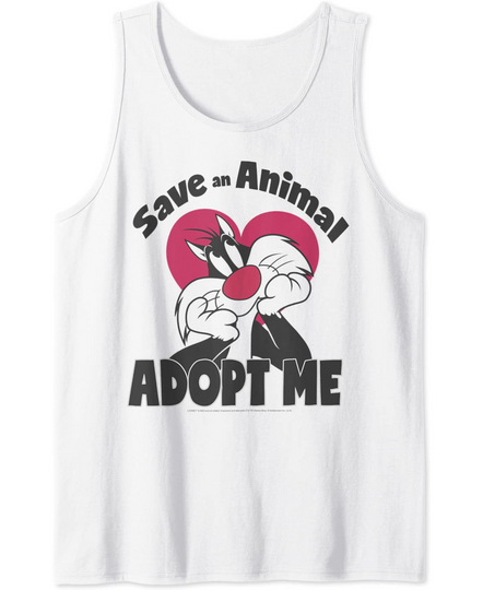 Looney Tunes Sylvester Save An Animal Adopt Me Tank Top