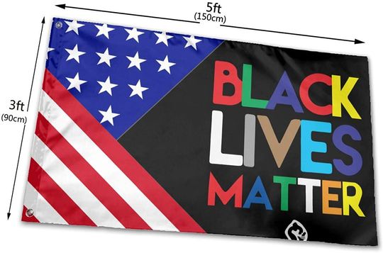 BLM Black Lives Matter Flag