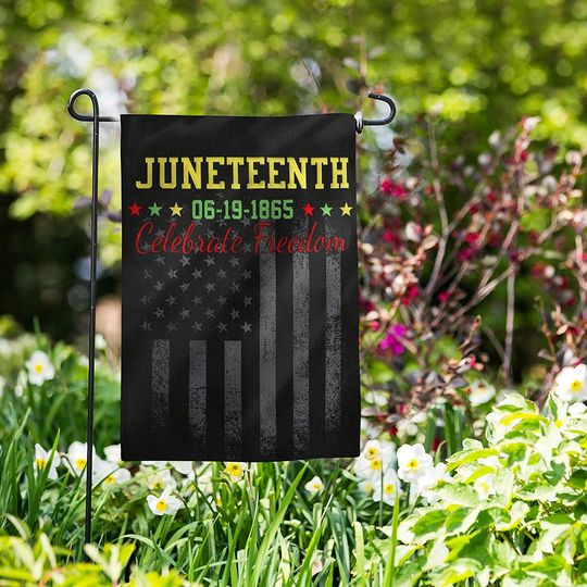 OUXIOAZ Garden Flags Juneteenth Flag