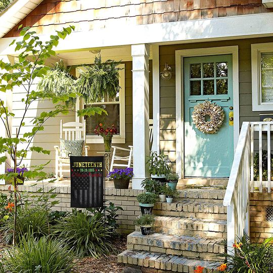 OUXIOAZ Garden Flags Juneteenth Flag