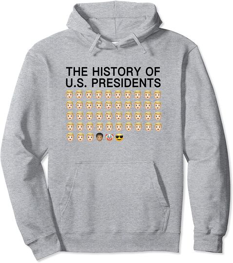 Emojis History of US Presidents Hoodie