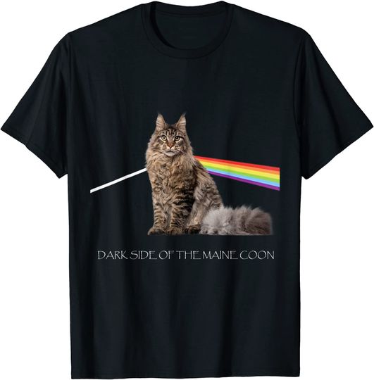 Dark Side Of The Maine Coon Cat Lover T-shirt