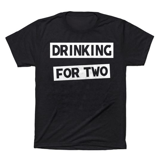 Discover Drinking For Two, Shirt For New Dads, Fathers Day gifts, Fathers Day T shirts