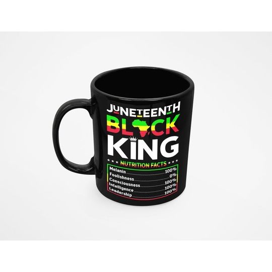 Juneteenth Black History Month Mug, Empowerment Gift For Racial Equality Civil Rights Awareness Black Lives Matter