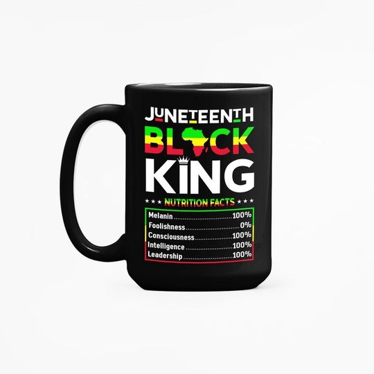 Juneteenth Black History Month Mug, Empowerment Gift For Racial Equality Civil Rights Awareness Black Lives Matter