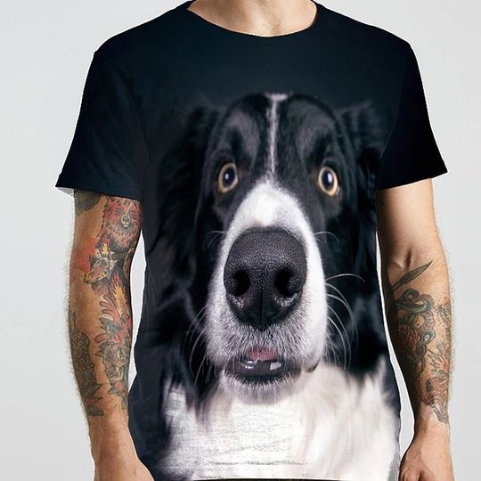 Men's Unisex Tee T shirt 3D Print Dog Graphic Prints Animal Plus Size Print