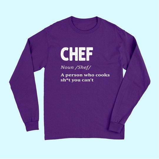 Chef Men's Long Sleeves Definition