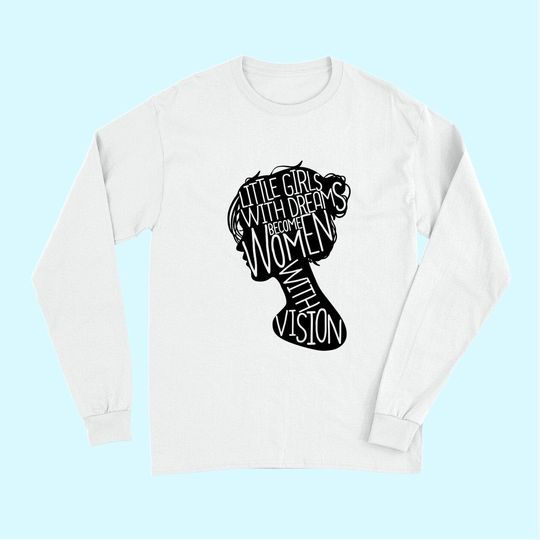 Feminist Womens Rights Social Justice March Long Sleeves For Girls Long Sleeves