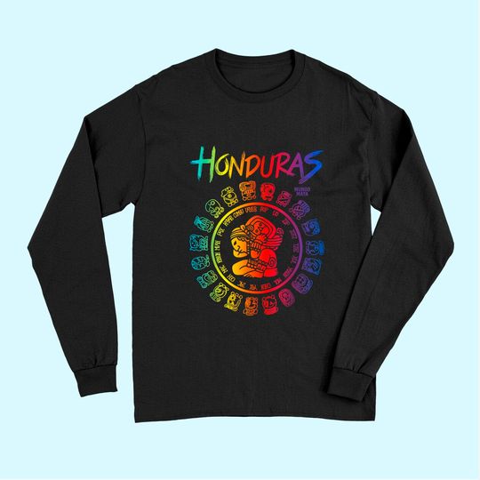 Honduras calendario Maya Long Sleeves