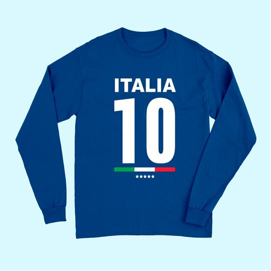 Italy Soccer Jersey 2020 2021 Italia Football Team Long Sleeves
