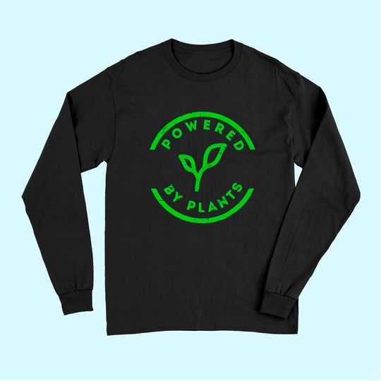 Powered By Plants Long Sleeves Vegan Workout Long Sleeves