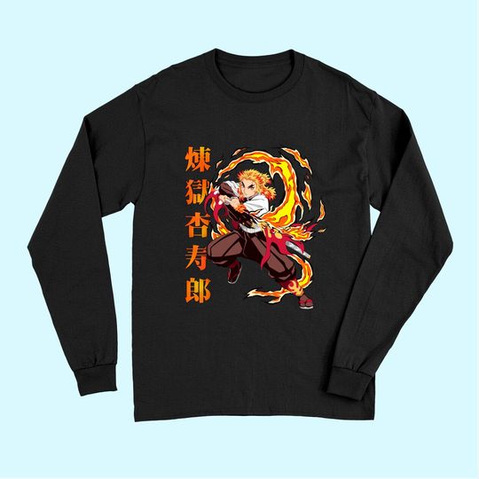 Discover Demons Slayers Kimetsus No Yaibas Rengokus Long Sleeves