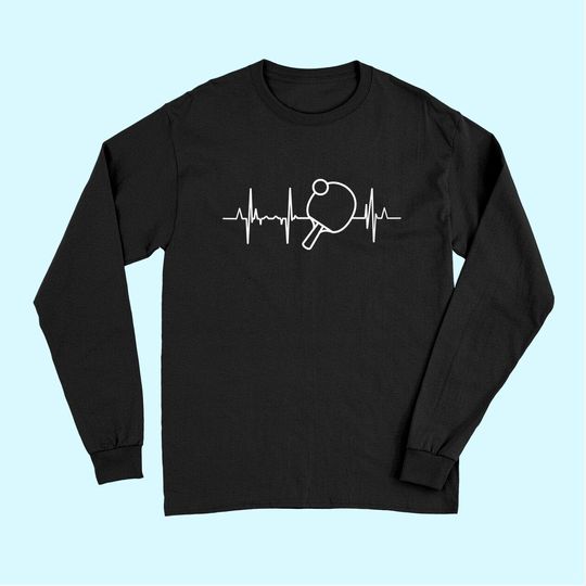 Table Tennis Heartbeat Ping Pong Long Sleeves