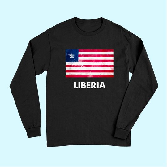 Liberia Flag Long Sleeves