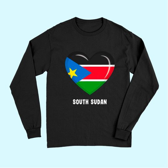 Discover South Sudan Flag Long Sleeves | Sudanese Long Sleeves