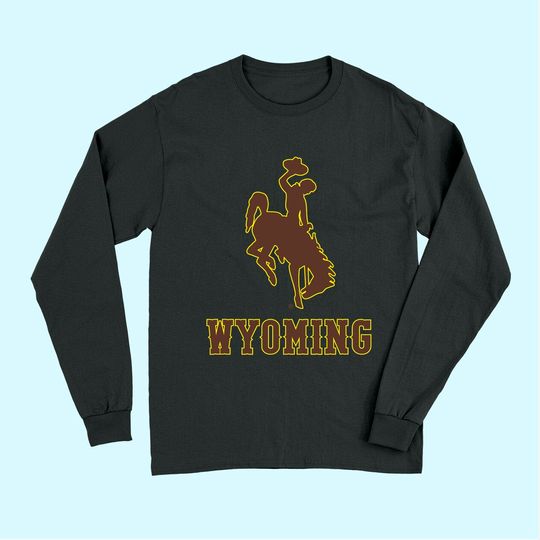 Wyoming Cowboys Apparel MVP Wyoming Icon Long Sleeves
