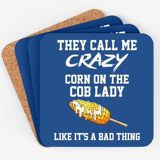 Corn On The Cob Apparel - Gifts For Corn Lovers Coaster