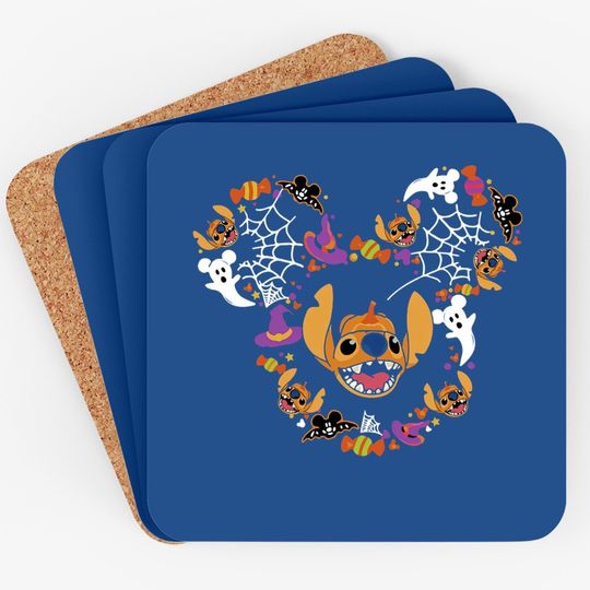 Halloween Couple Matching Disney Coaster