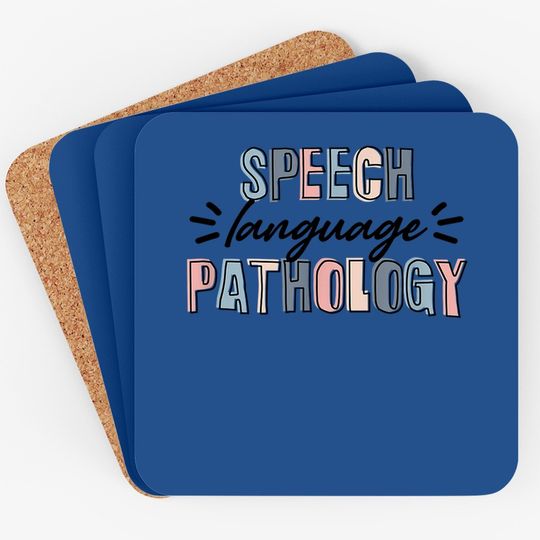 Speech Language Pathology Coaster