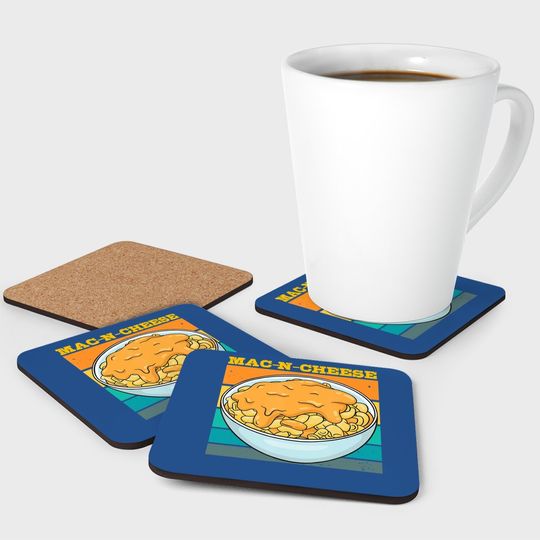 Mac And Cheese Apparel For Cooking Coaster