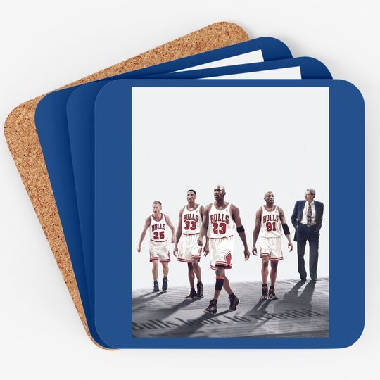 The Last Dance Coaster Michael Jordan Scottie Pippen Dennis Rodman Coaster