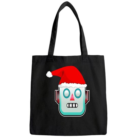 Santa Robot Merry Christmas Gifts For Robot Loves Classic Bags